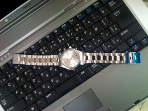 NWICH 腕時計 電波時計 MJW1001-SL2 メンズ